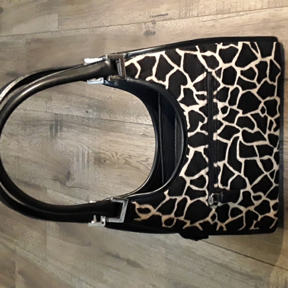 Animal print purse